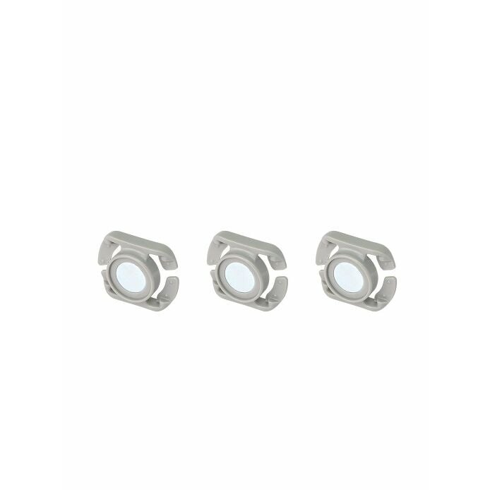 side view of the Hydraulics™ Magnet Kit (3 pc) in color grey
