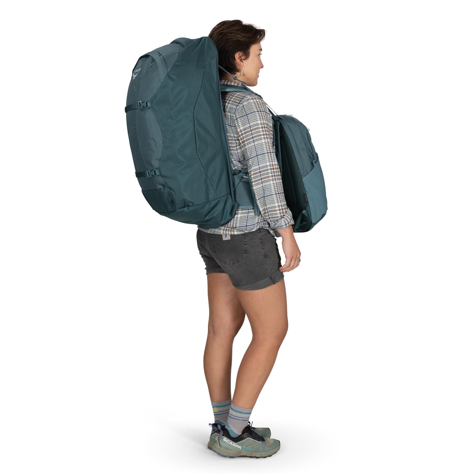 Fairview™ 70 Travel Backpack specifications tab image one