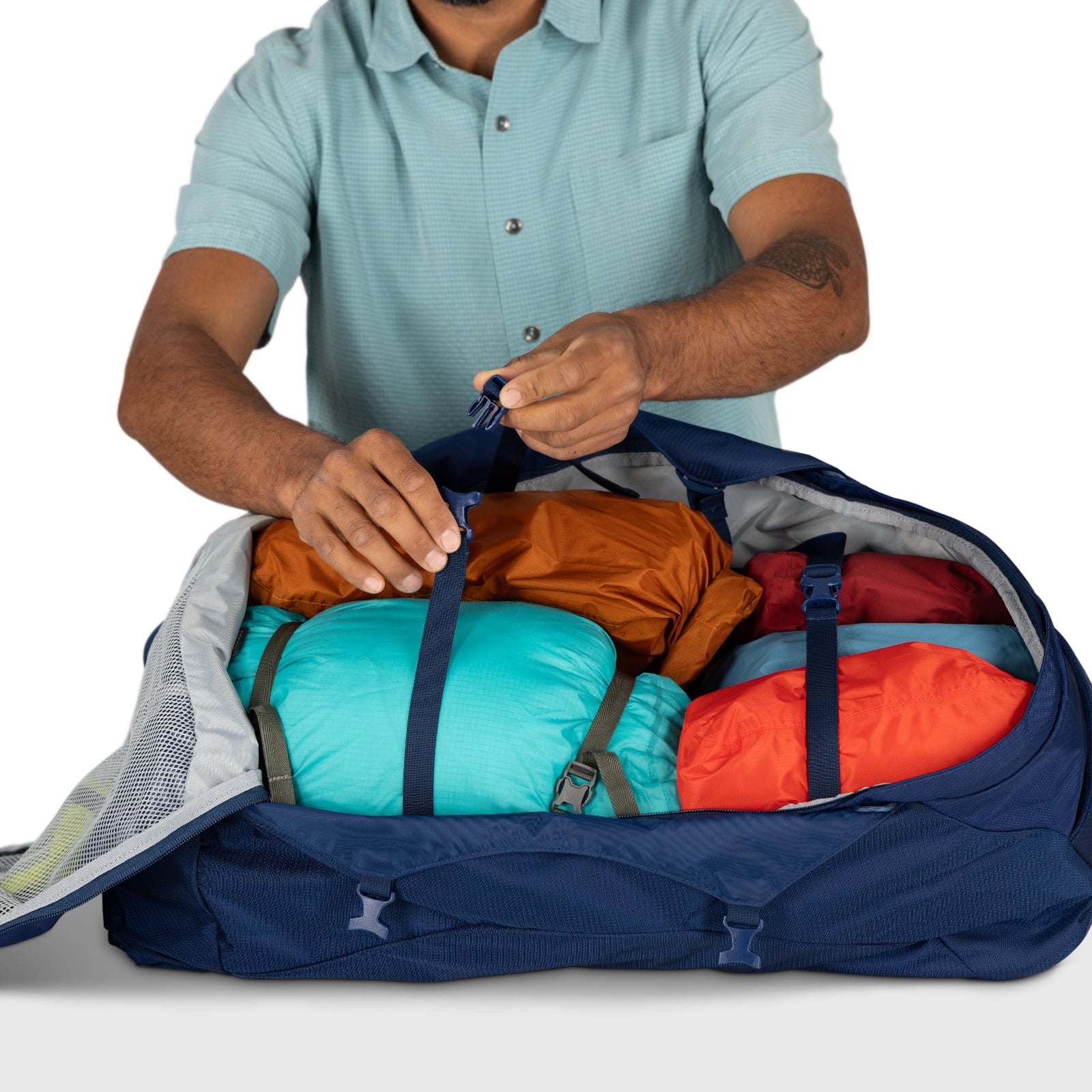 Farpoint™ 70 Travel Backpack Registerkarte „Spezifikationen“, Bild eins