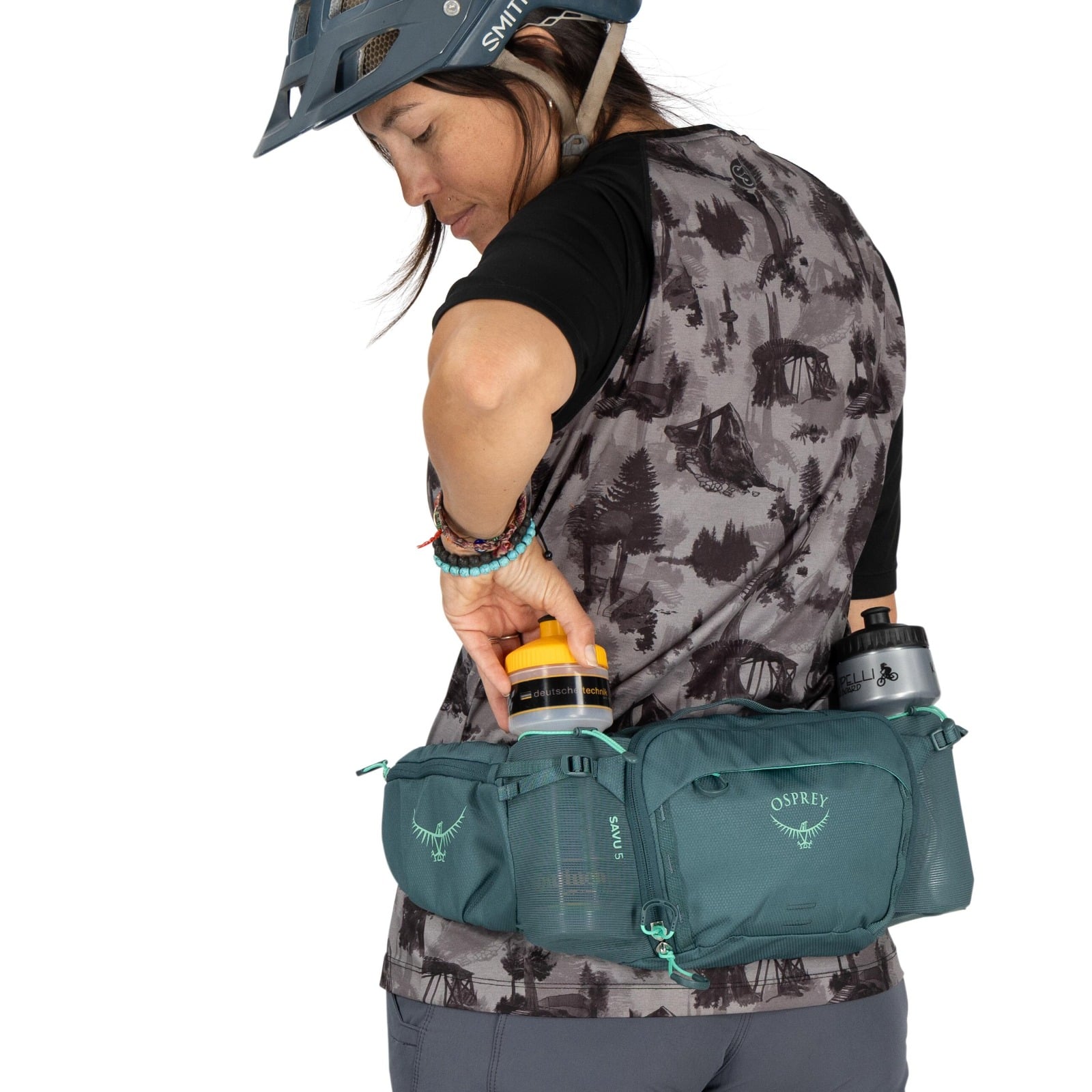 Savu 5 Bike Hydration Lumbar Pack imagen de la pestaña de detalles.