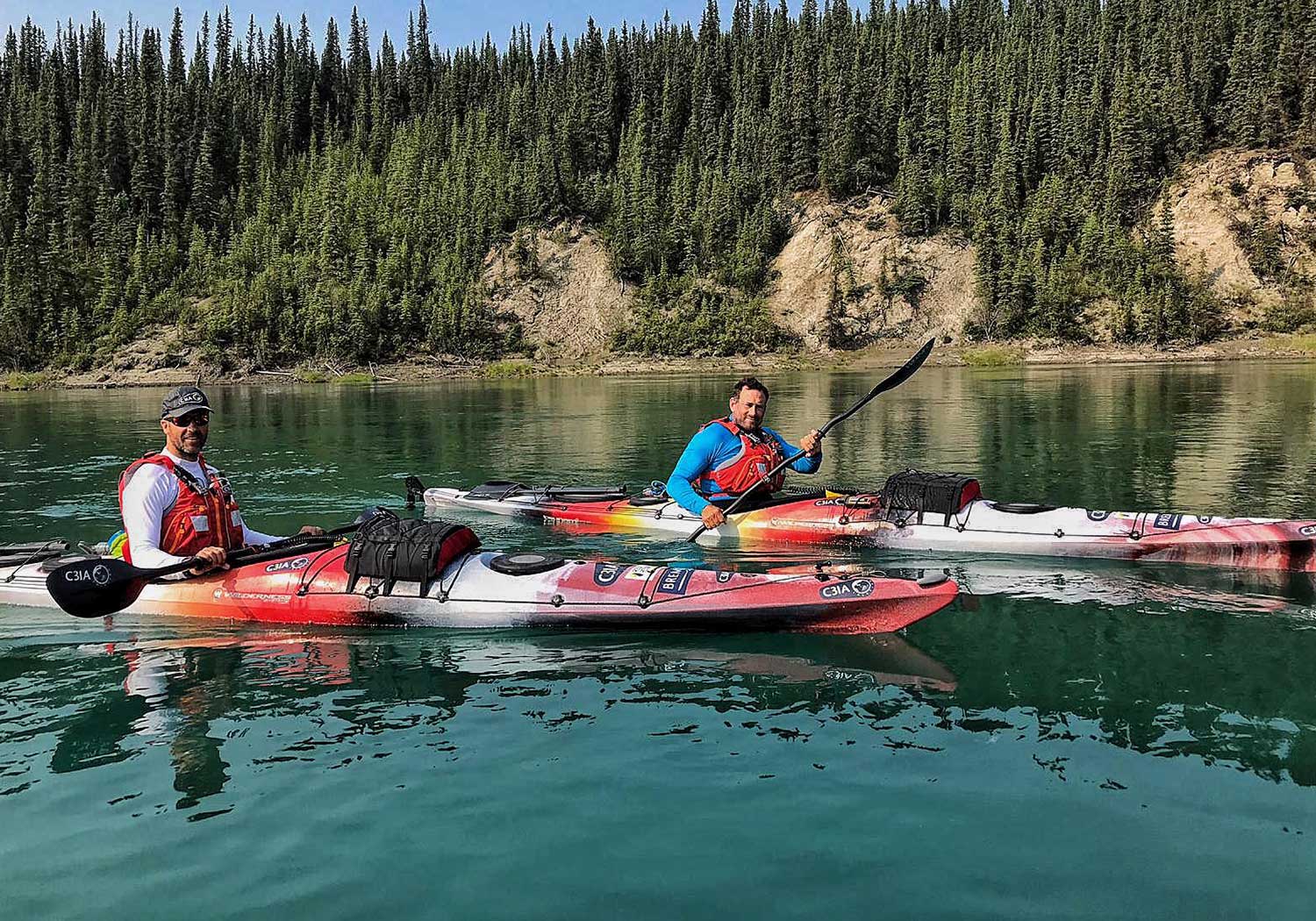 Jason Fox : First Update, Yukon River Expedition