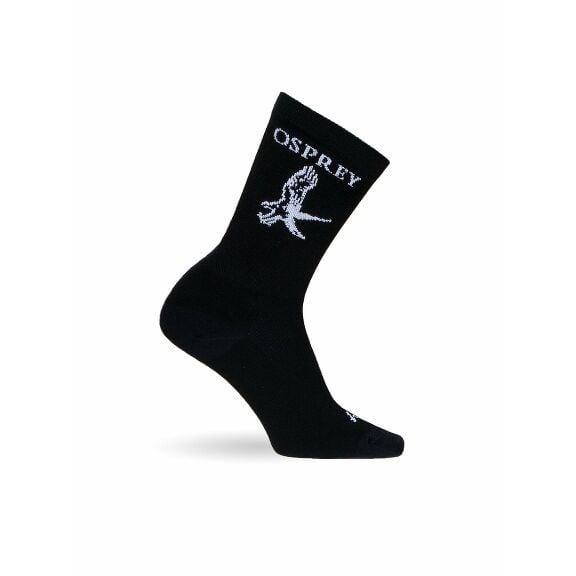 side view of the Heritage Bike Sock  in color black