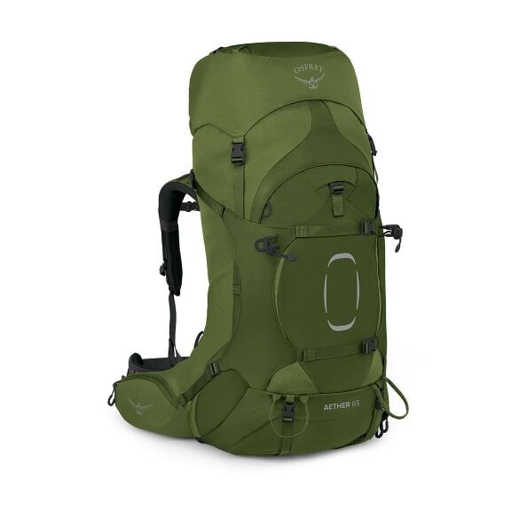 side view of the Aether™ 65 Extended Fit in color garlicmustardgreen