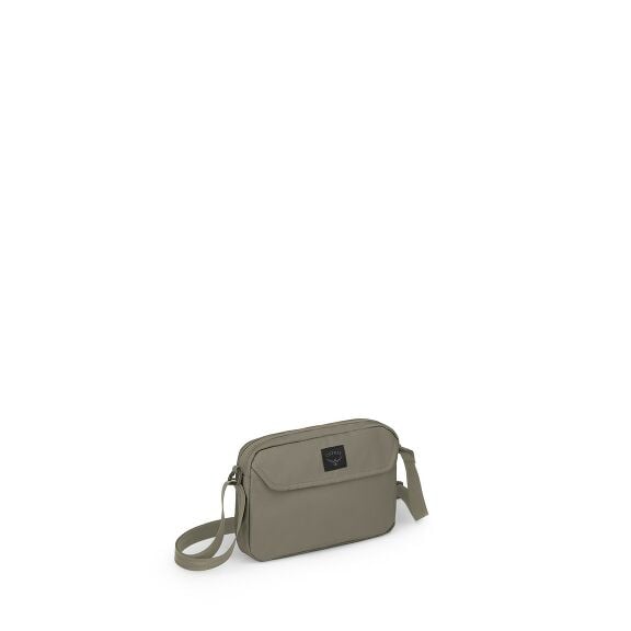 side view of the Aoede Crossbody Bag  in color tanconcrete