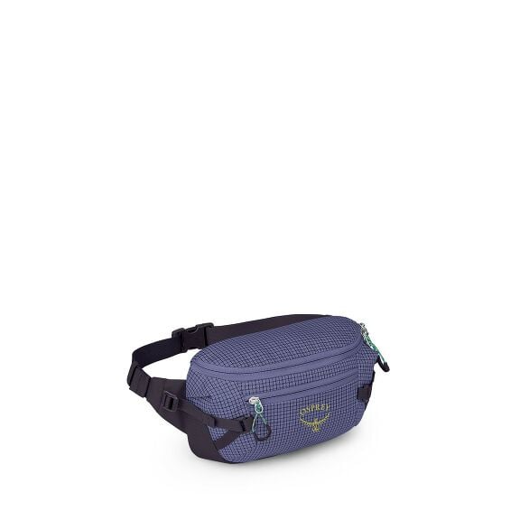 Side image of the Transporter Waist Pack in the color Pine Leaf