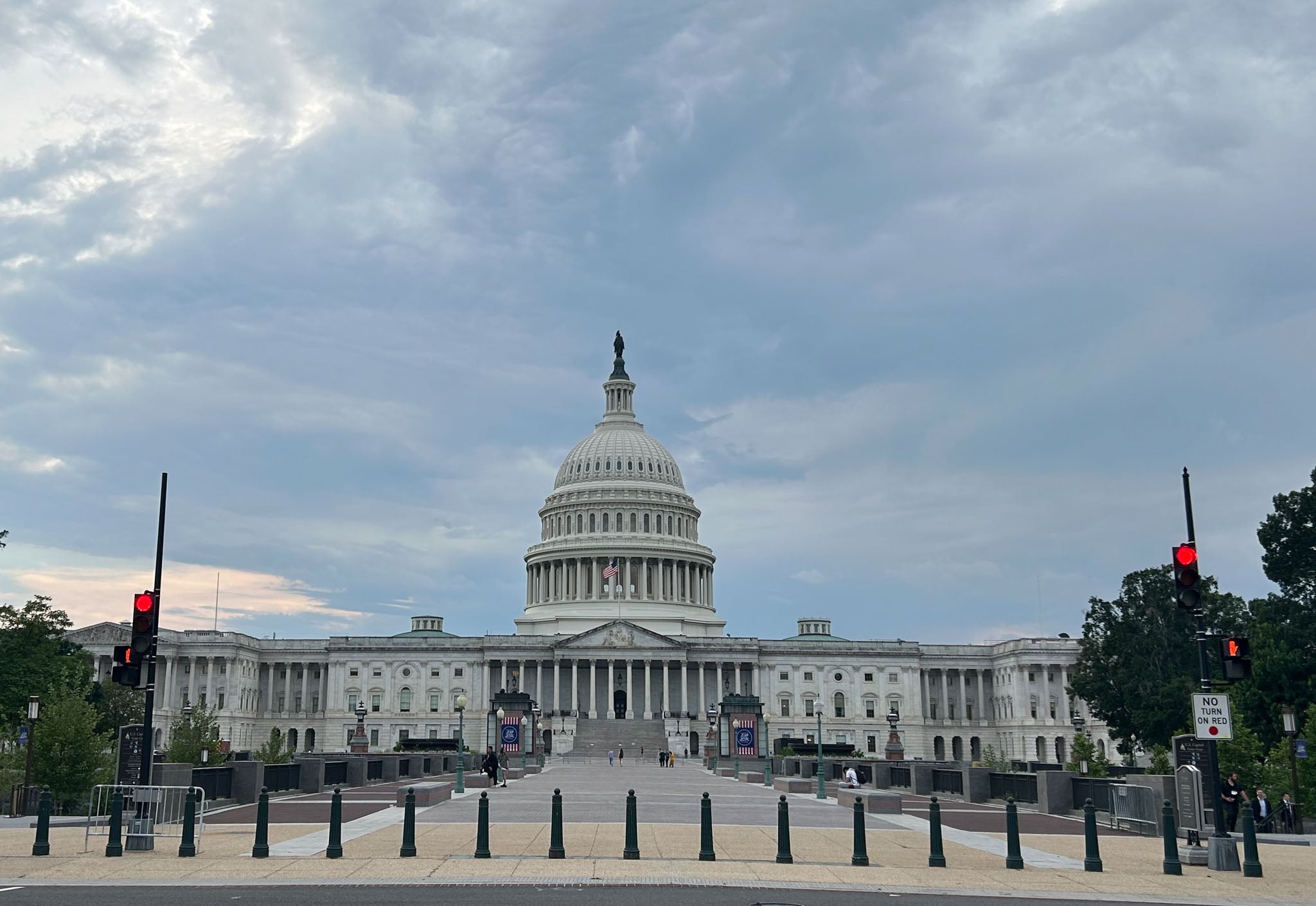 The United States Capitol building.