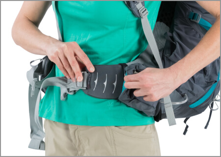Fit-on-the-Fly Hipbelt